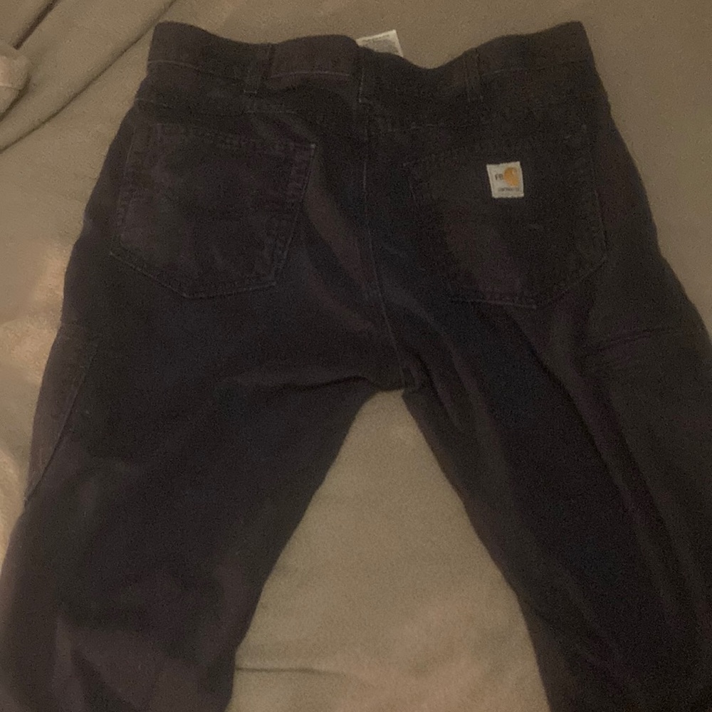 Tailored FR carhartt pants (34/30) navy blue